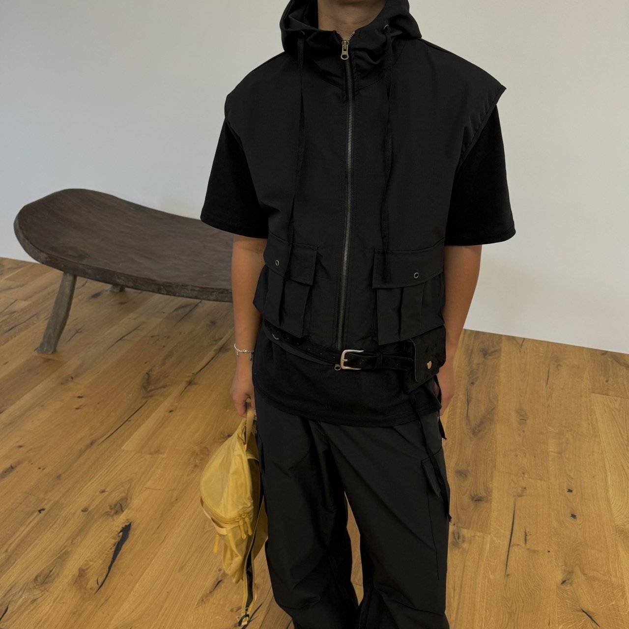 ［ By Attention］Oversized Cargo & Vest Set (BA30)