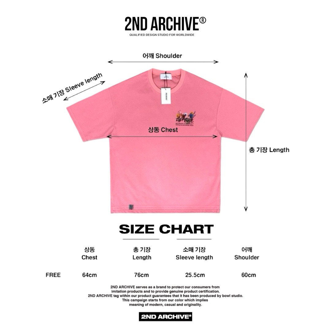2nd Archive]フラワーガーデンプリントTシャツMade in Korea – Hippada