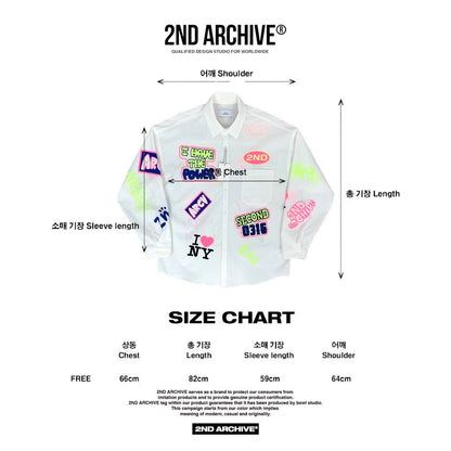 [2nd Archive] Love New York Print Shirt (SAB86)