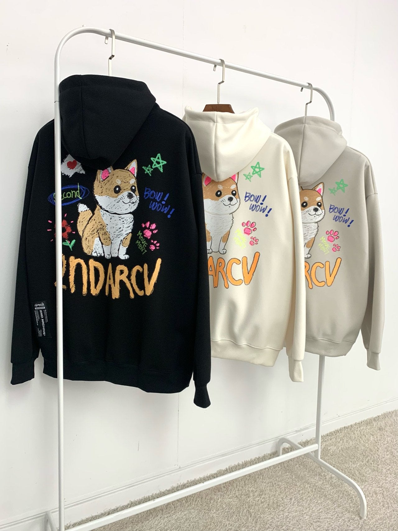 [2nd Archive]Shiba Inu Crayon Hoodie(SAB55)