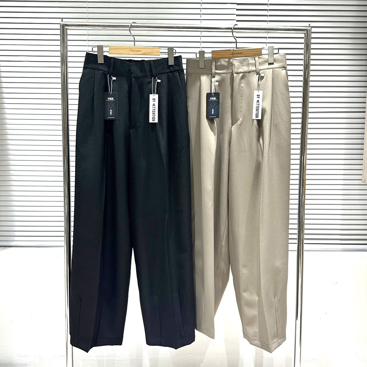 Best-selling Korean oversized slack pants, street fashion