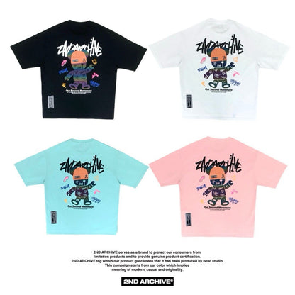 [2nd Archive]タトゥーテディベアTシャツ(SAB120F)