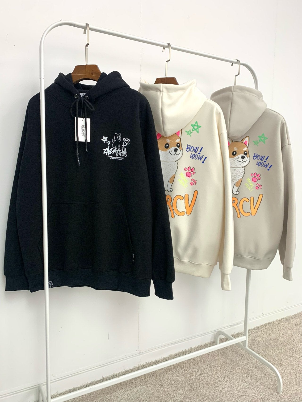 [2nd Archive]Shiba Inu Crayon Hoodie(SAB55)