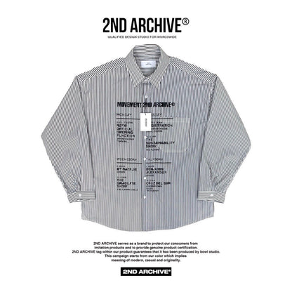 [2nd Archive] Schedule Print Shirt (SAB83)