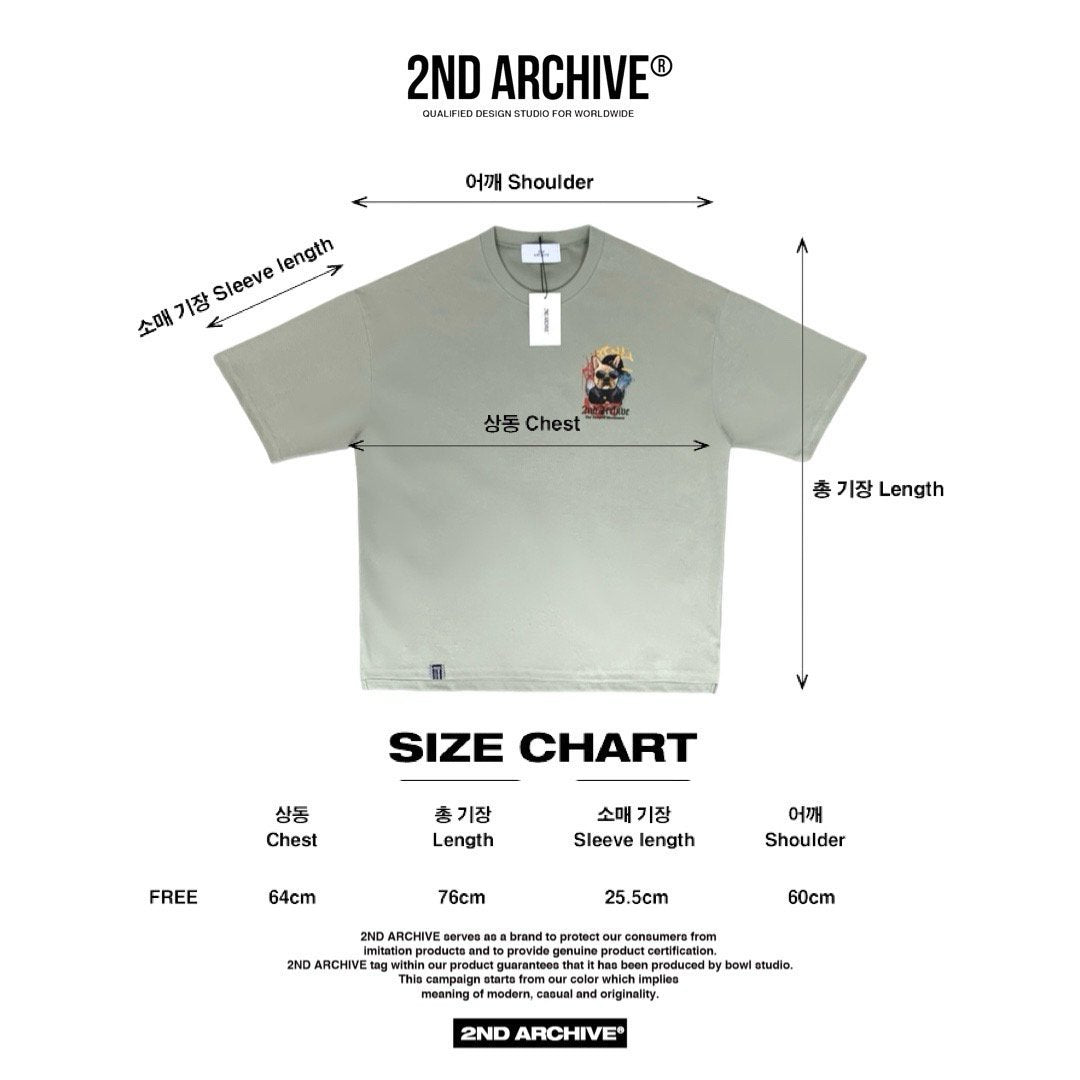 スナップバックブルドッグプリントが目を引く前面スタイルカット