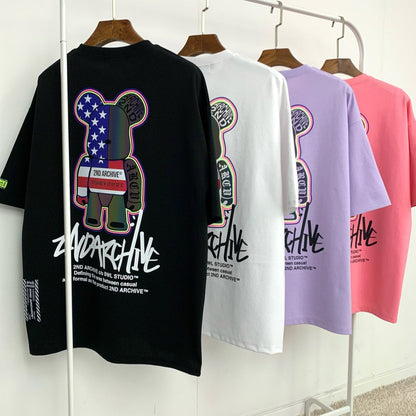 [2nd Archive]「USA」テディベアTシャツ(SAB123)