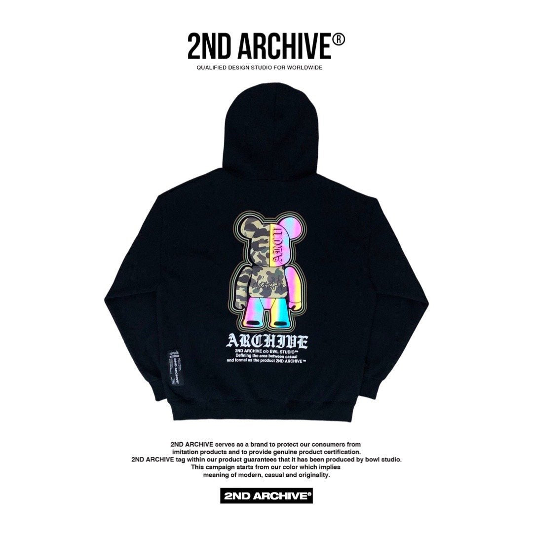 [2nd Archive] Camo Bear Scotch Hoodie (SAB90)