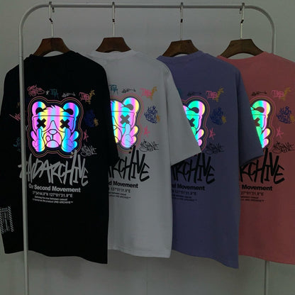 [2nd Archive]ピースベア反射Tシャツ(SAB126)