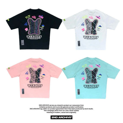 [2nd Archive]ブルドッグ反射Tシャツ(SAB124)