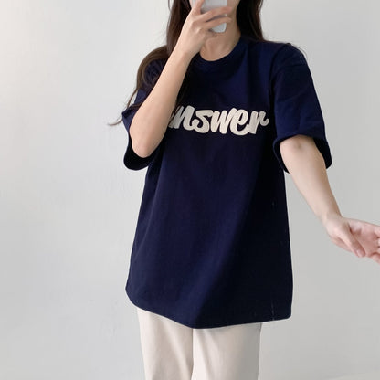 Trendy unisex tee from Korea with urban vibes