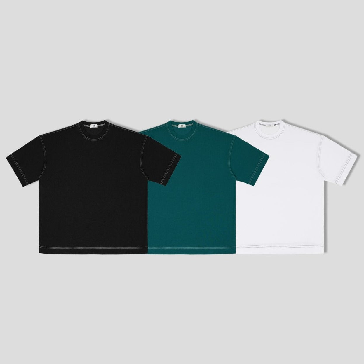 High quality Korean tee, double-stitched, 3 colors