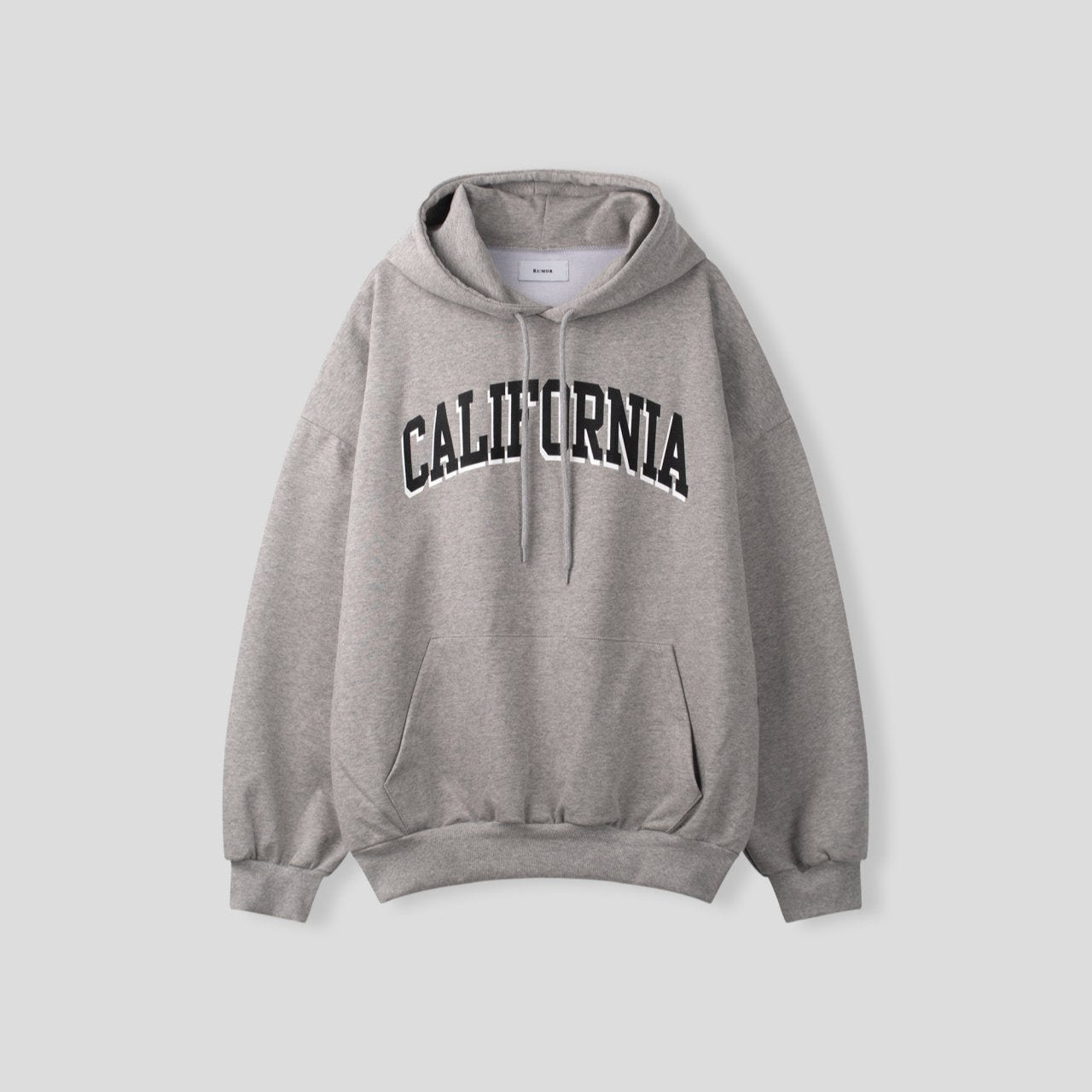 Comfortable oversized hoodie with trendy California graphic