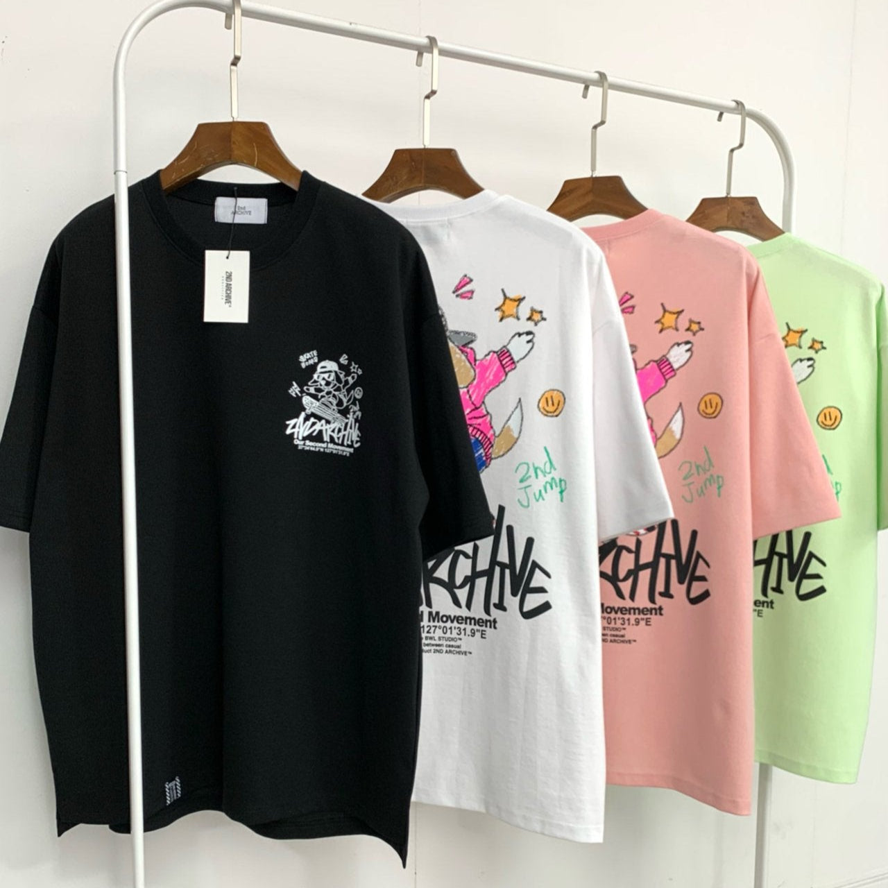 [2nd Archive] Skateboard Beagle T-shirt (SAB125)