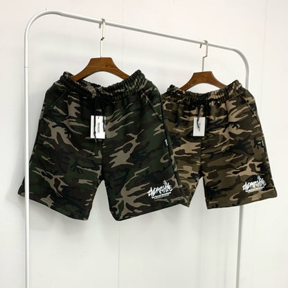 ユニセックスで履ける2nd Archiveの迷彩柄ショーツ