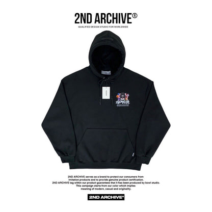 [2nd Archive]Flower Bulldog Hoodie(SAB56)