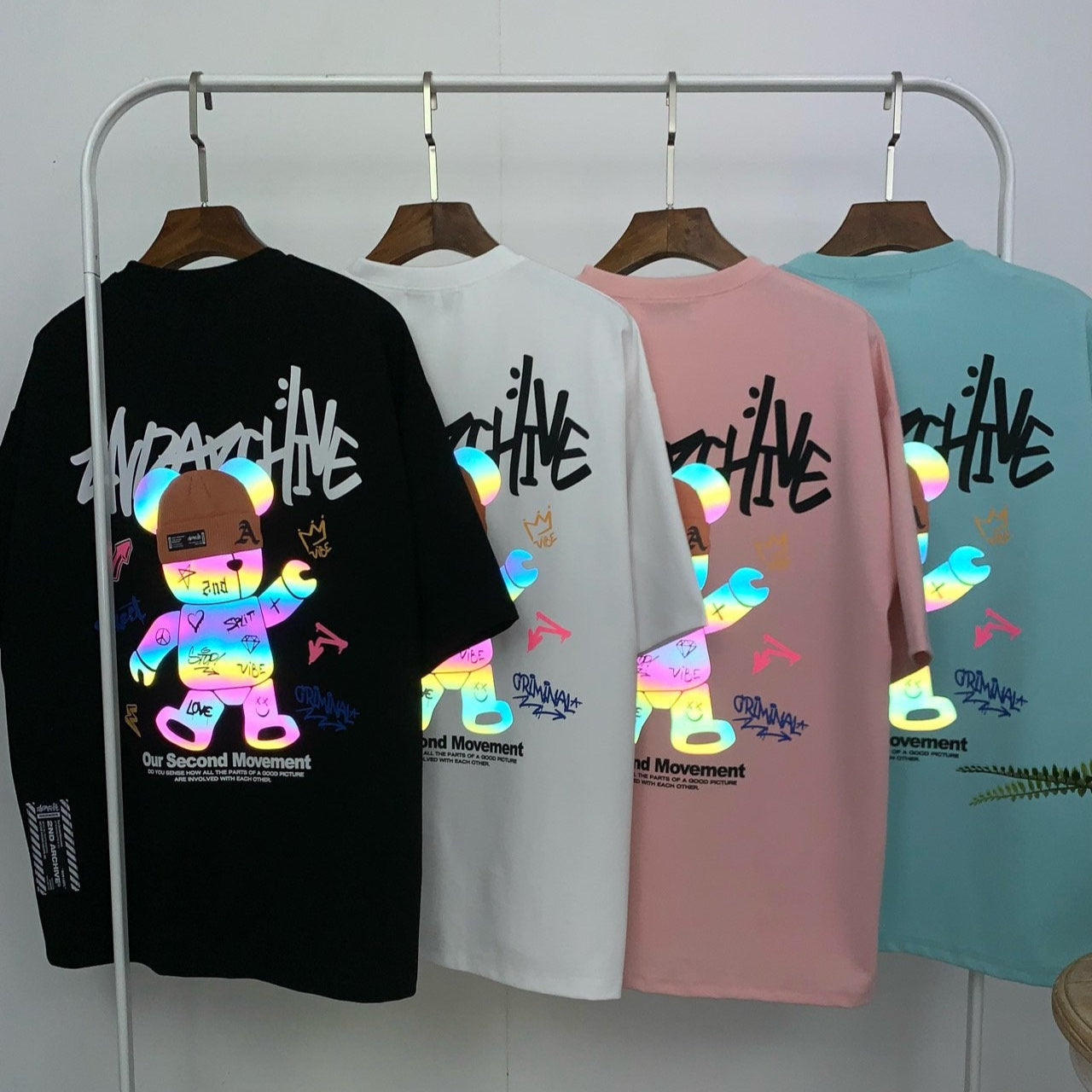 [2nd Archive]タトゥーテディベアTシャツ(SAB120F)