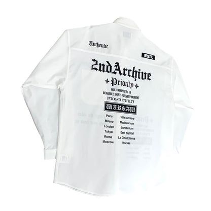 [2nd Archive] Pray Print Shirt (SAB79)