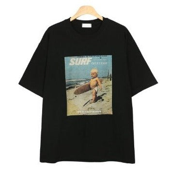 Unisex Korean surfer tee, best seller, 3 colors