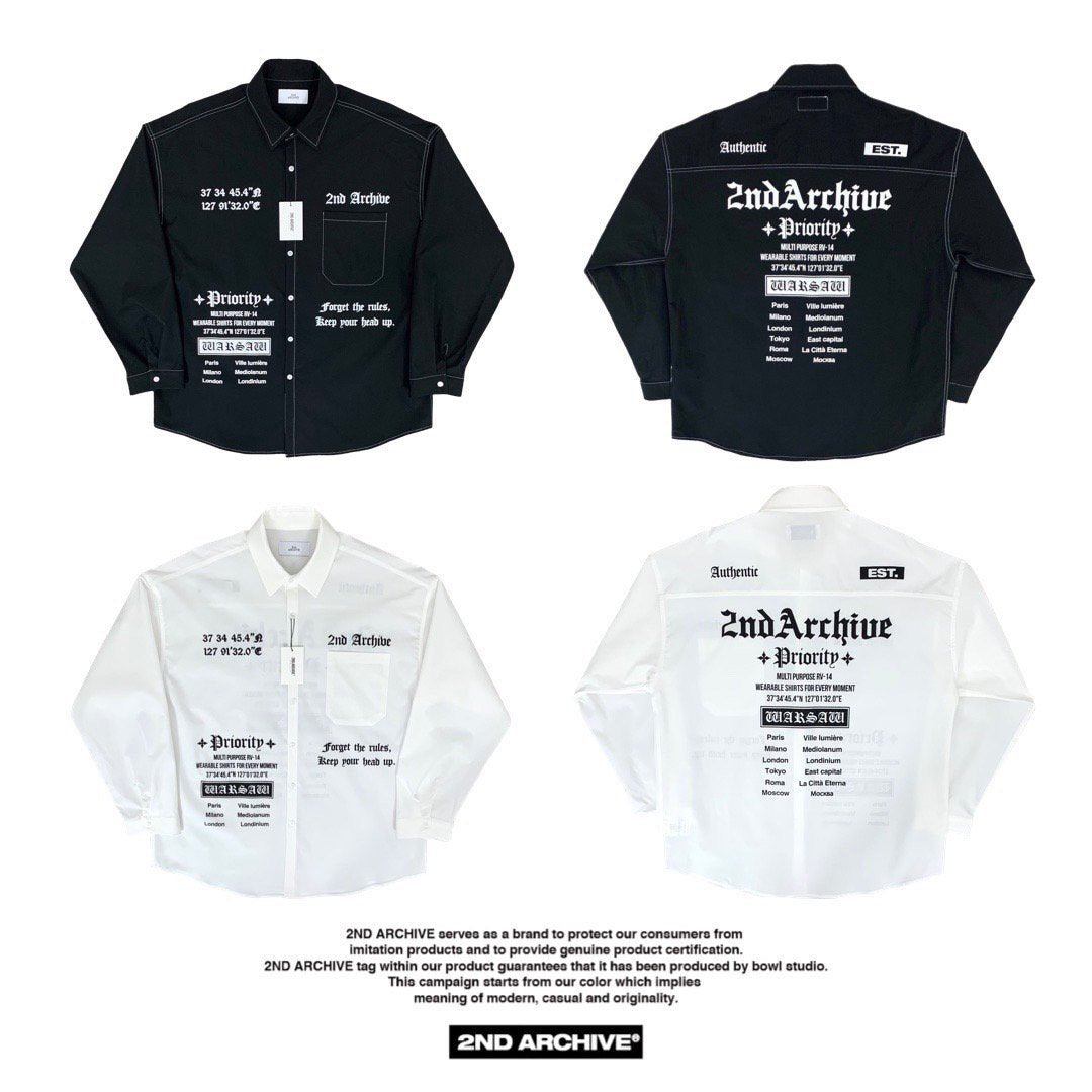 2nd Archive Brand (T-shirts, Sweaters, Hoodies) – Hippada