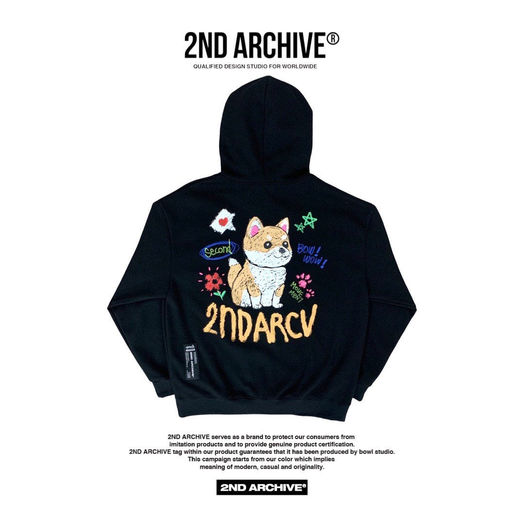 [2nd Archive] Shiba Inu Crayon Hoodie(SAB55)