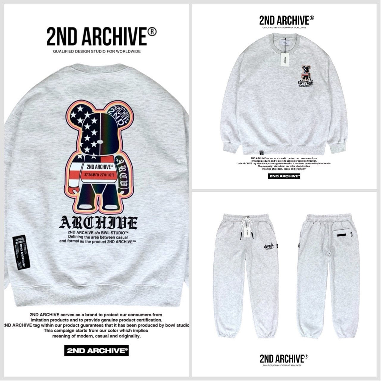 ブラウンカラーをストリートに合わせた全身コーディネート