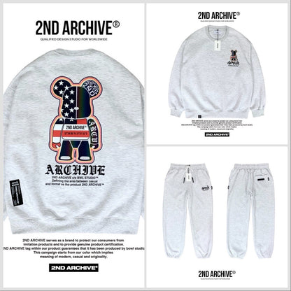 ブラウンカラーをストリートに合わせた全身コーディネート