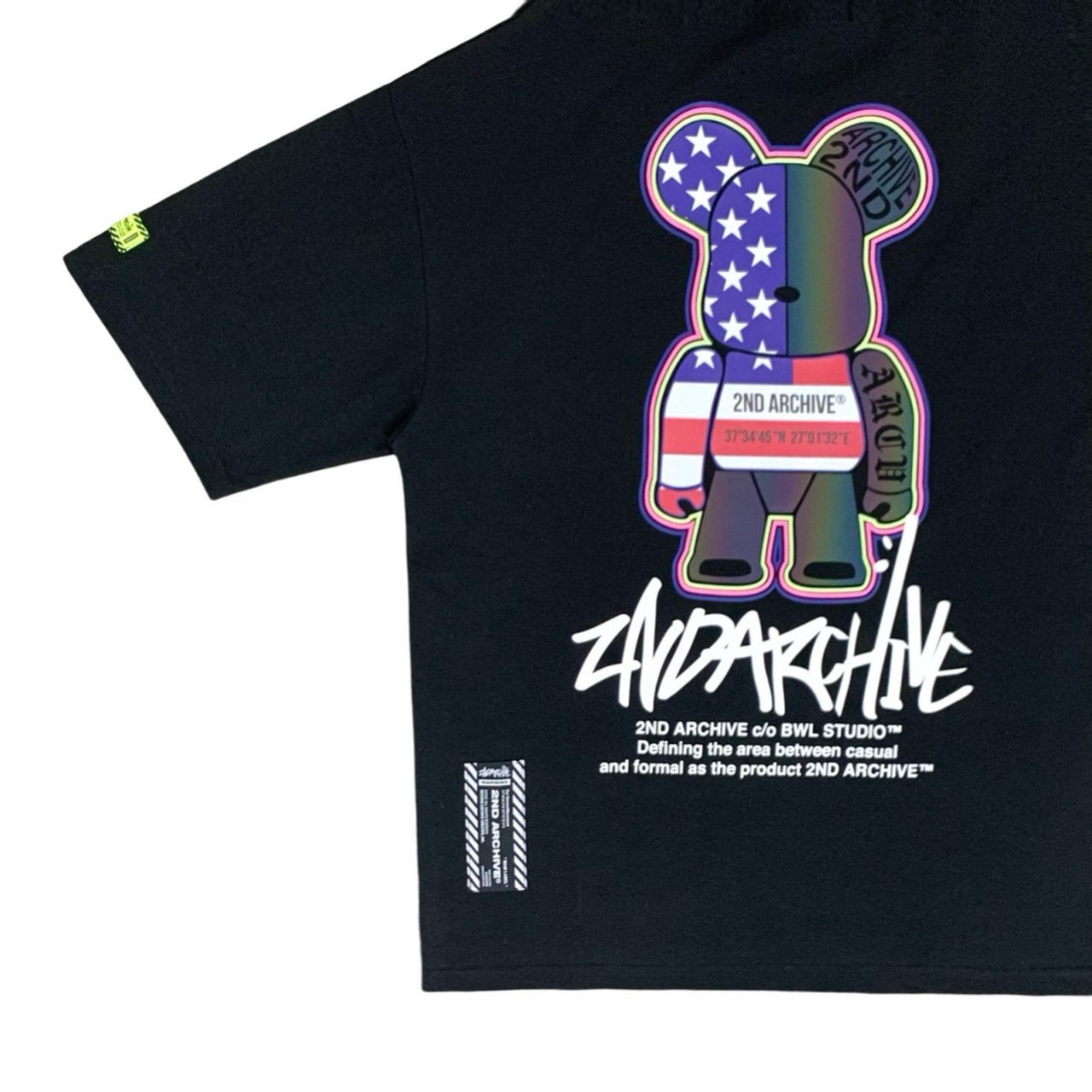[2nd Archive]「USA」テディベアTシャツ(SAB123)