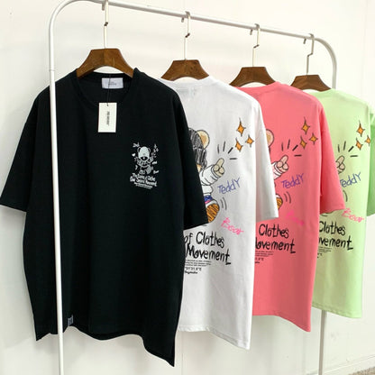 若者に人気のストリートアート風Tシャツ｜韓国トレンドファッション