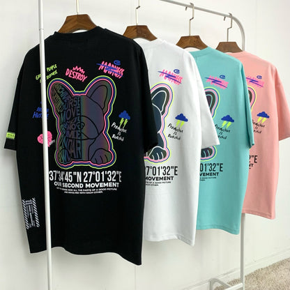 [2nd Archive]ブルドッグ反射Tシャツ(SAB124)