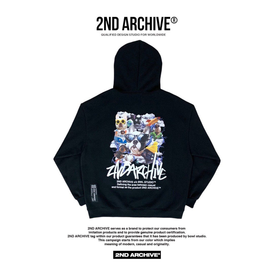 [2nd Archive] Cloud Bulldog Hoodie (SAB88)