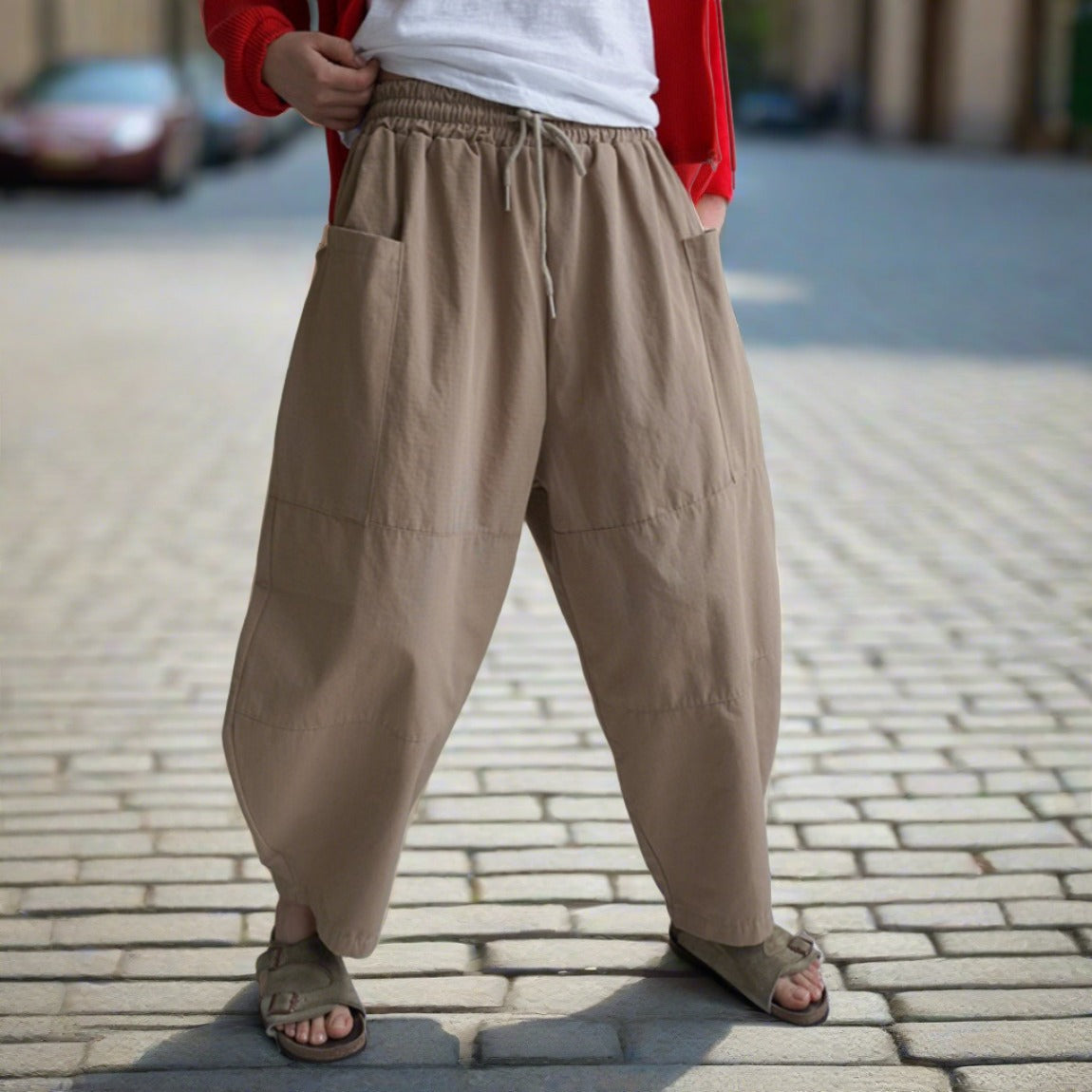 Street fashion balloon pants, unisex, 3 colors