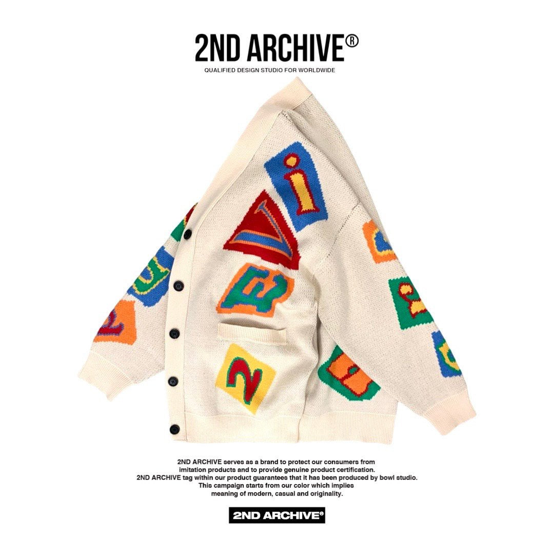 Fashion-forward cardigan by 2nd Archive