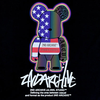 [2nd Archive]「USA」テディベアTシャツ(SAB123)