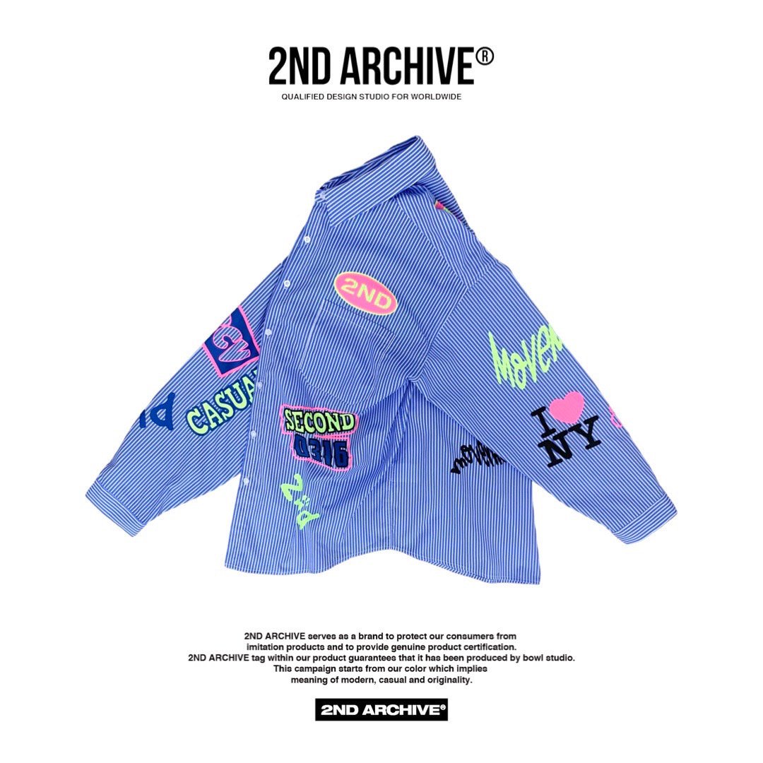 [2nd Archive] Love New York Print Shirt (SAB86)