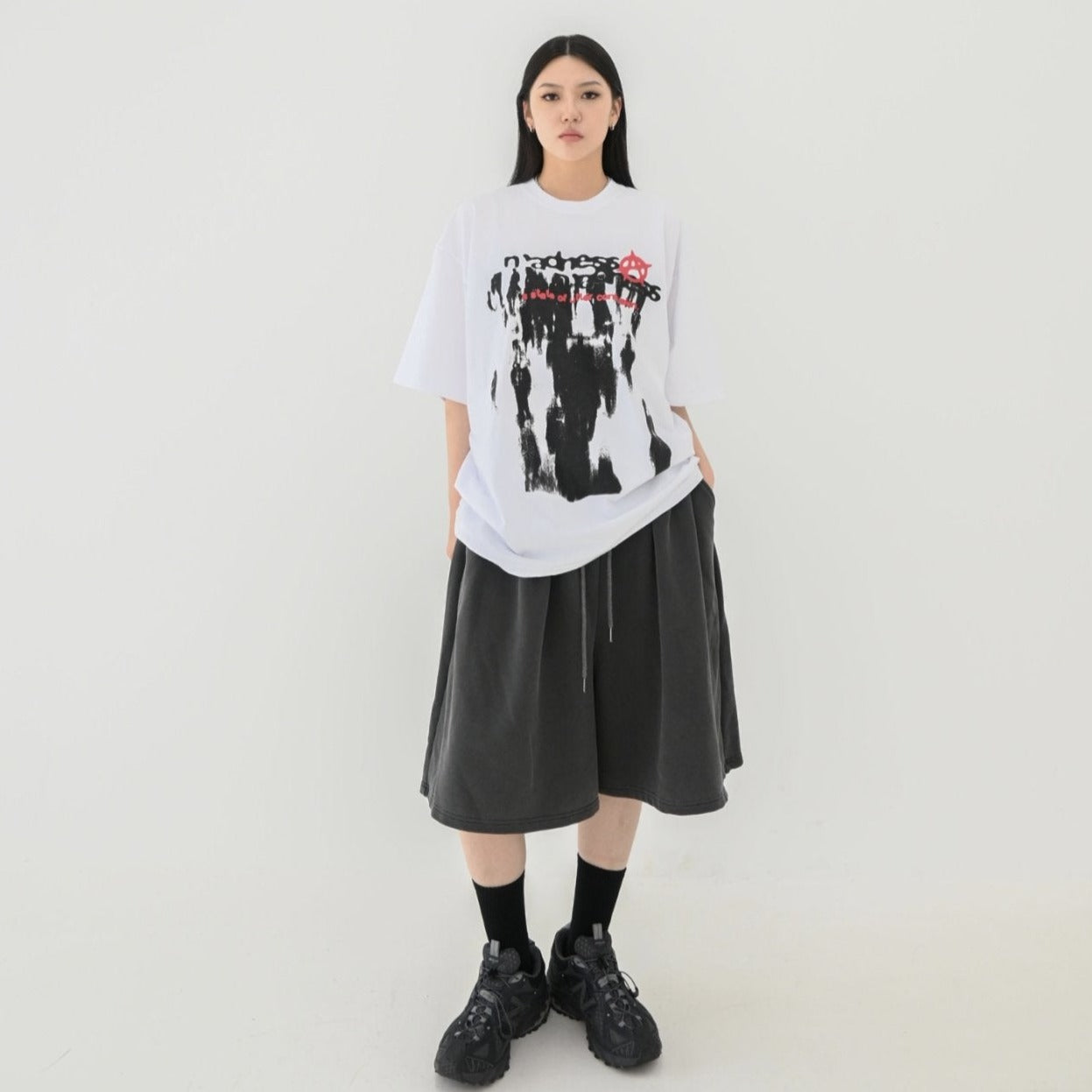 [Potato Club] Madness Shadow Graphic T-shirt (PTC02)