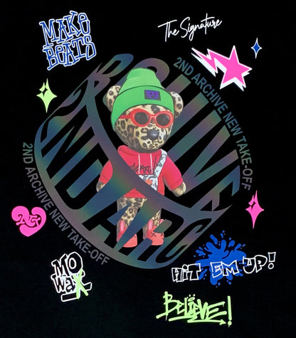 2nd Archive Streetwear - Graffiti Bear Tee