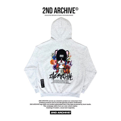 [2nd Archive]Flower Bulldog Hoodie(SAB56)