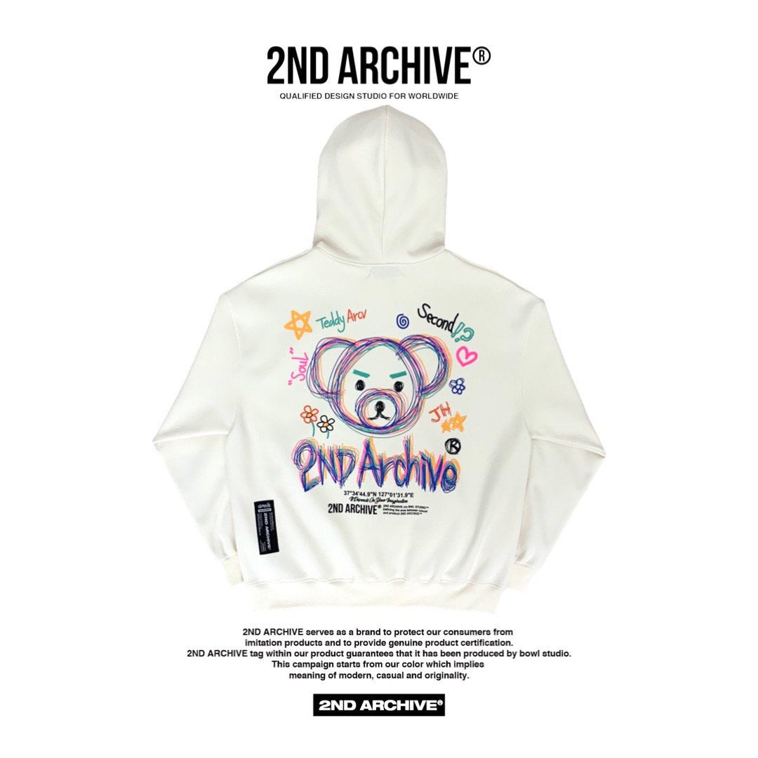 [2nd Archive]Art Bear Hoodie(SAB54)