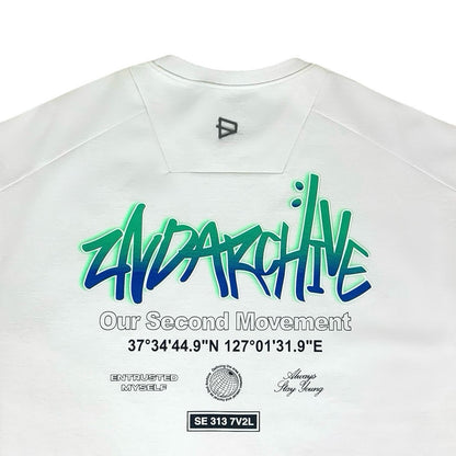 2nd Archive公式ロゴ入り｜ストリート系Tシャツ