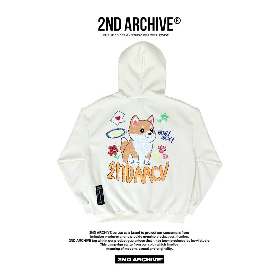 [2nd Archive] Shiba Inu Crayon Hoodie(SAB55)