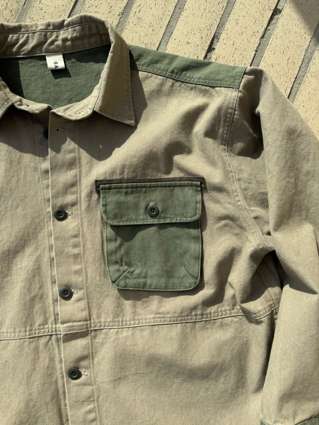 Vintage outdoor button-up, hunting style, 2 colors