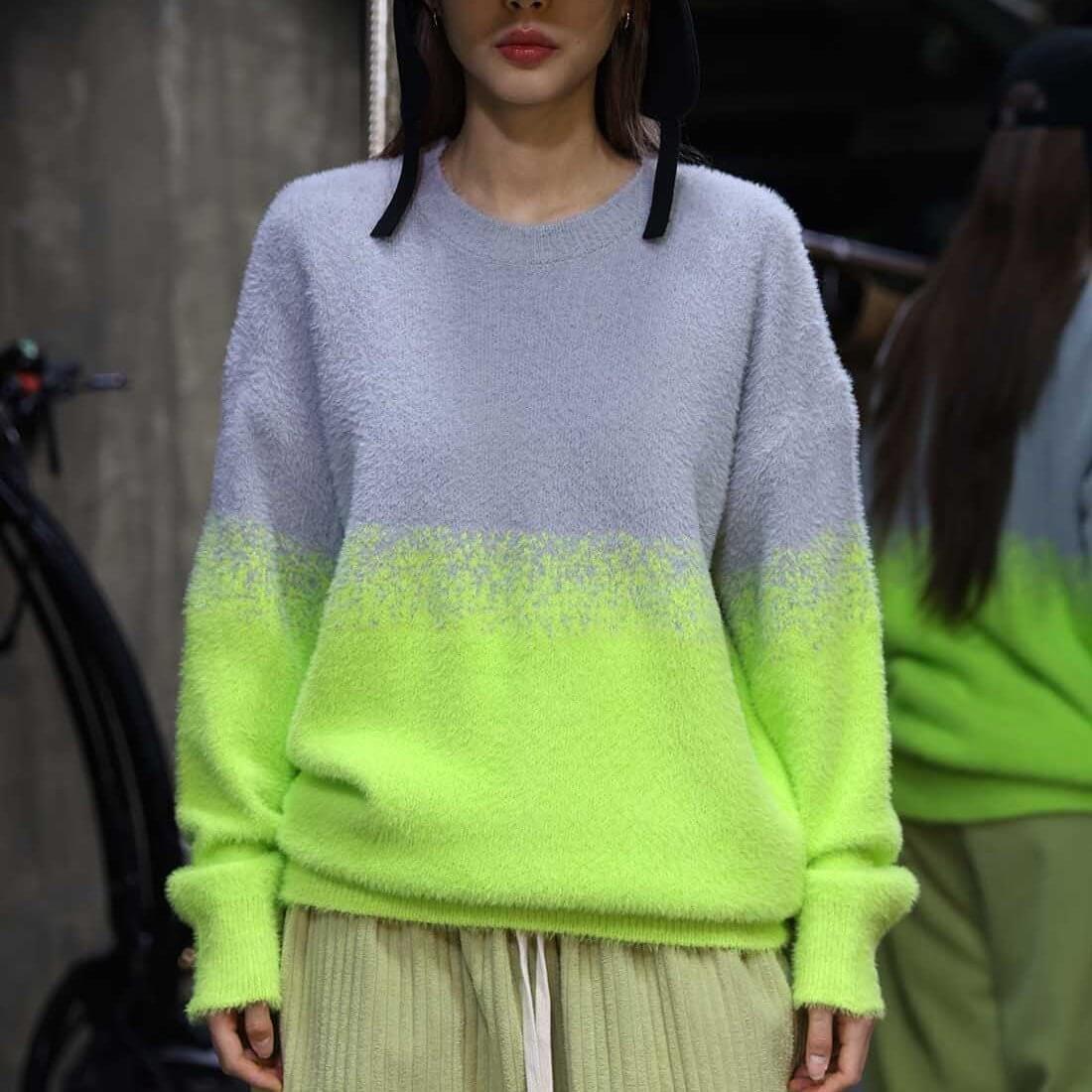 SINOON] ANGORA KNIT SHORTS (BLUE) | もごつ