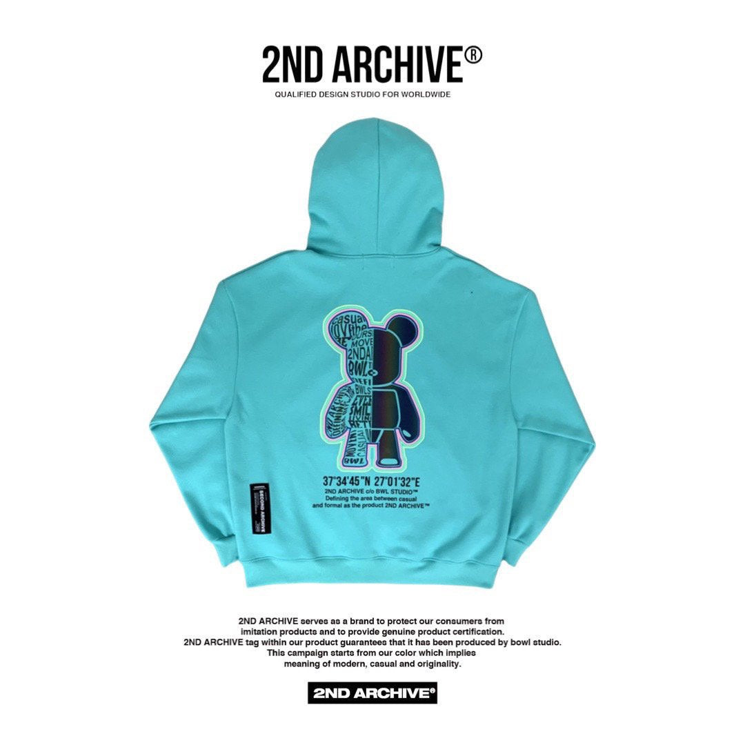 Korean street fashion brand 2nd Archive mint sweater. 