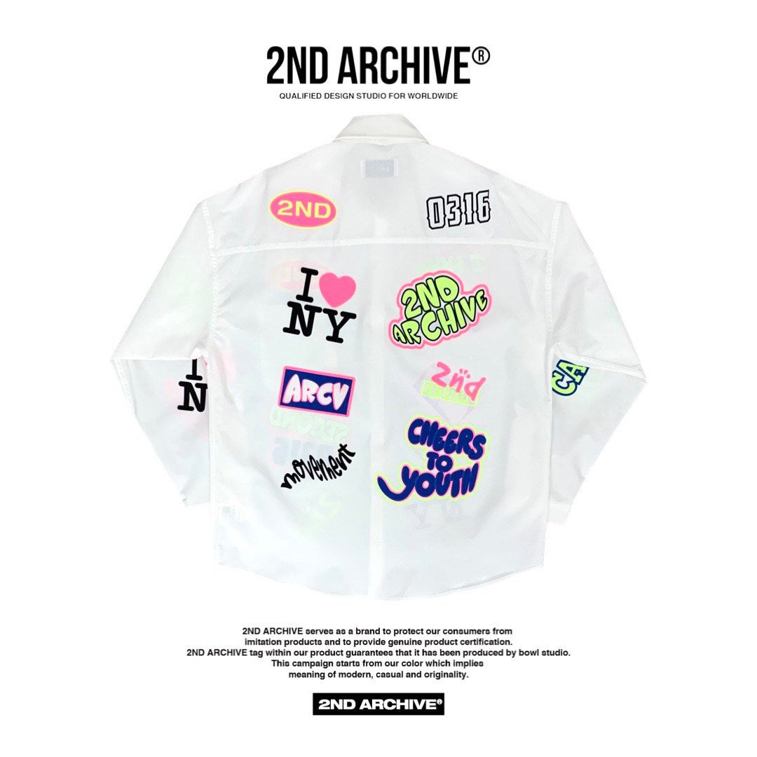 [2nd Archive] Love New York Print Shirt (SAB86)