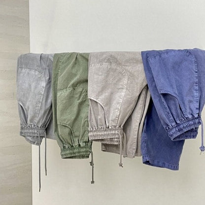 Best-selling loose fit pants, four colors, cotton