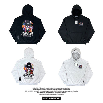 [2nd Archive]Flower Bulldog Hoodie(SAB56)