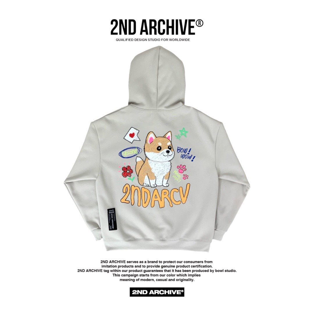 [2nd Archive]Shiba Inu Crayon Hoodie(SAB55)