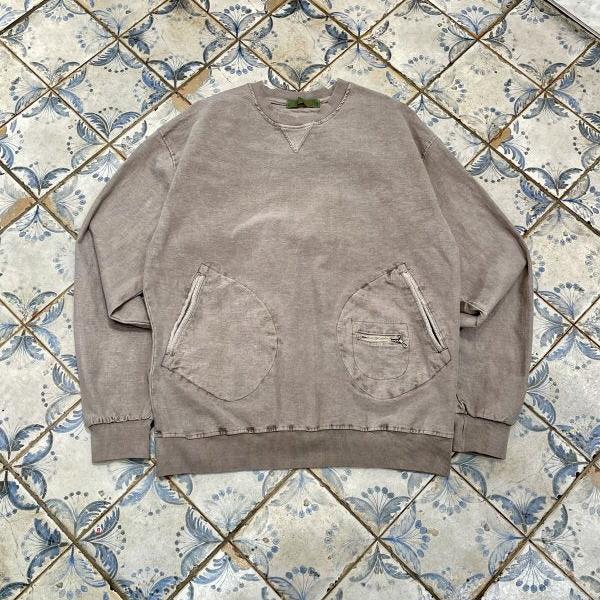 [High Five] Vintage Fisherman Sweater with Fleece Lining  (HFB10)