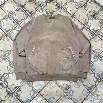 [High Five] Vintage Fisherman Sweater with Fleece Lining  (HFB10)