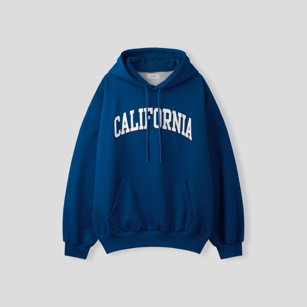 Vintage-inspired California print Y2K hoodie